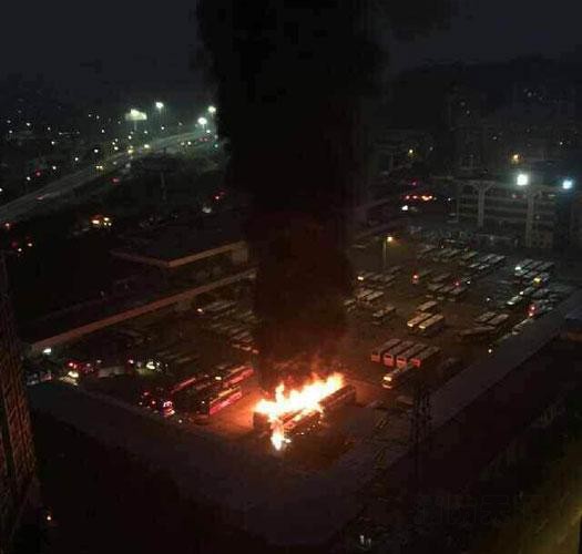 突發(fā):佛山順德客運站3輛客車起火爆炸