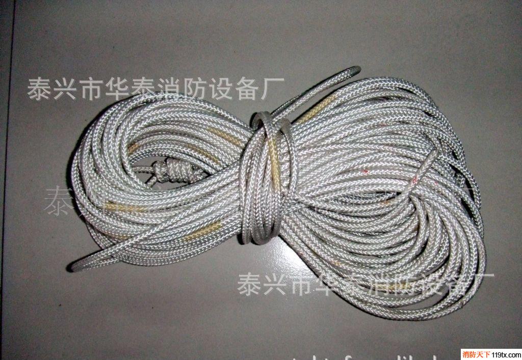 生產(chǎn)自發(fā)光，夜光消防導(dǎo)向繩、安全繩、緩降器繩